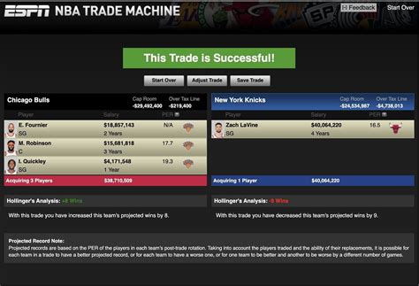 nba trade machine with picks